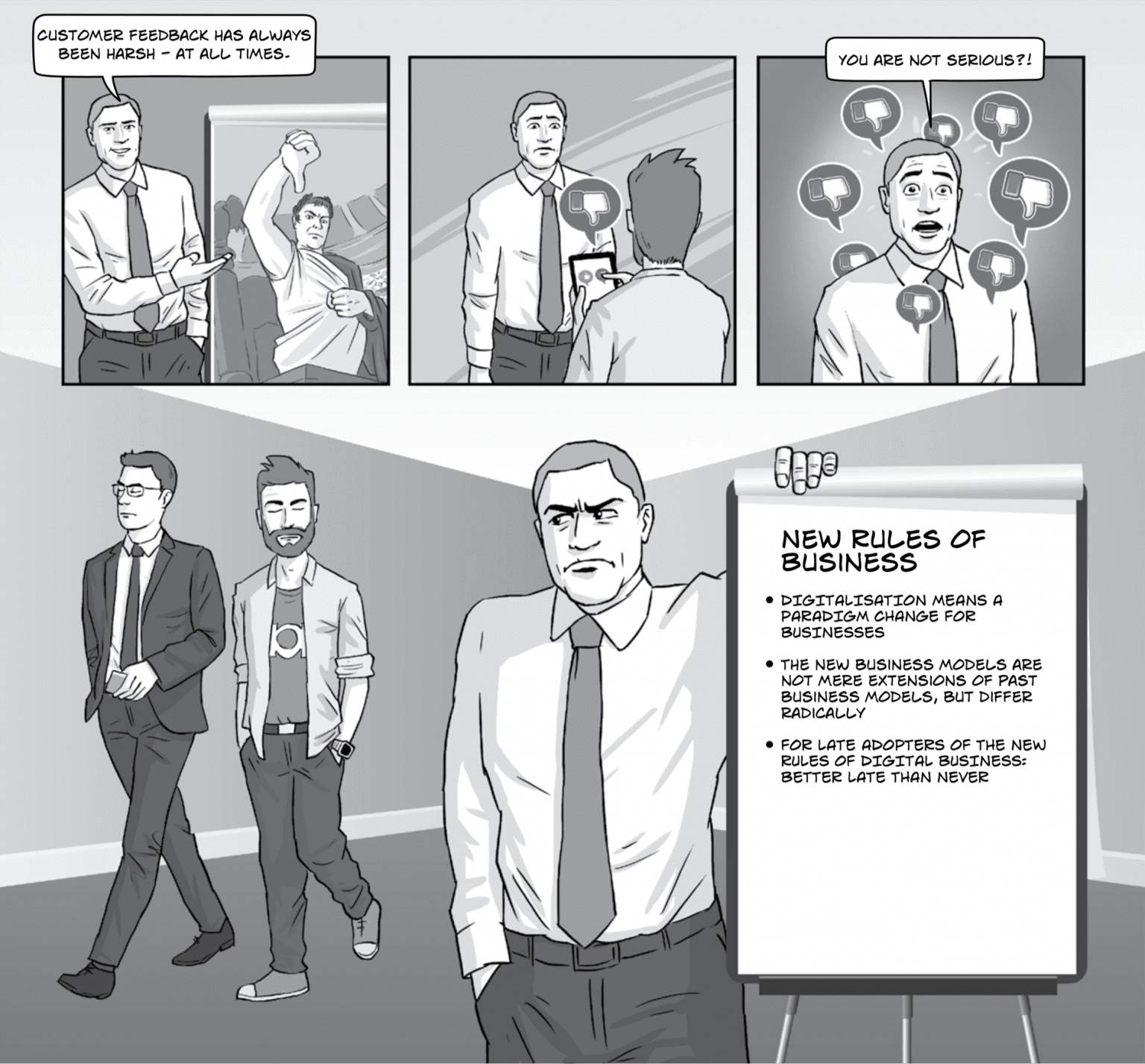 New Rules of Business - Comic